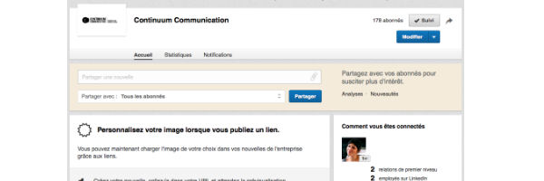 Comment créer une page entreprise sur LinkedIn?