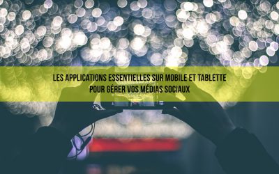 Médias sociaux : les applications essentielles sur mobile et tablette.