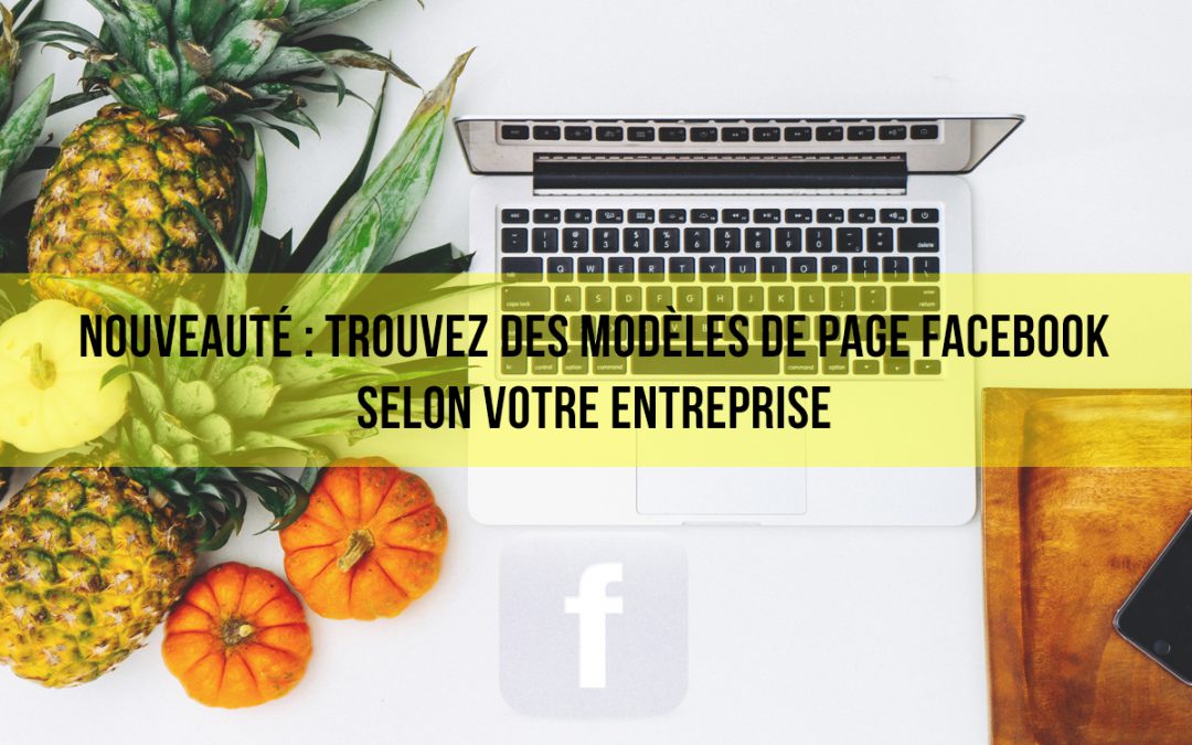 Des modèles de page Facebook selon votre type d’entreprise, choisissez le bon!