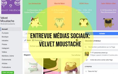 Velvet Moustache : Des peluches décoratives qui se partagent facilement  sur le web!