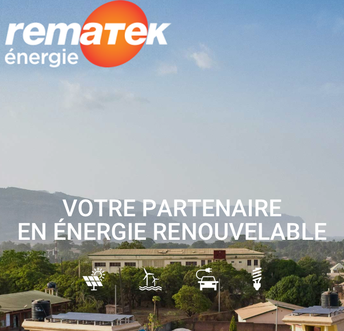 Un nouveau site internet pour Rematek Énergie